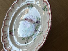 画像6: KGリュネビル 薔薇とヒルガオのブーケ メインプレート ＃1 [202506−76] (6)
