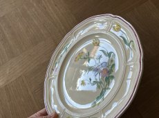 画像5: HBCM VP ヴーヴペランシリーズ 花リム 花柄 メインプレート 25.7cm ＃1 [202506−79] (5)