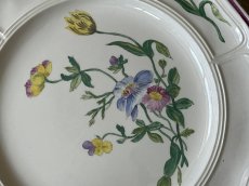 画像10: HBCM VP ヴーヴペランシリーズ 花リム 花柄 メインプレート 25.7cm ＃1 [202506−79] (10)