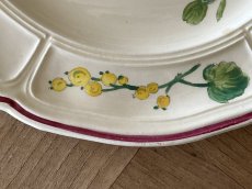 画像13: HBCM VP ヴーヴペランシリーズ 花リム 花柄 メインプレート 25.7cm ＃1 [202506−79] (13)