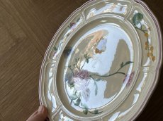 画像4: HBCM VP ヴーヴペランシリーズ 花リム 花柄 メインプレート 25.5cm ＃3 [202506−81] (4)