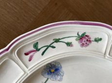 画像9: HBCM VP ヴーヴペランシリーズ 花リム 花柄 メインプレート 25.5cm ＃3 [202506−81] (9)