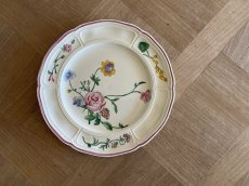 画像20: HBCM VP ヴーヴペランシリーズ 花リム 花柄 メインプレート 25.5cm ＃3 [202506−81] (20)