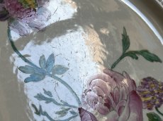 画像6: HBCM VP ヴーヴペランシリーズ 花リム 花柄 デザートプレート 22.7cm ＃1 [202506−82] (6)