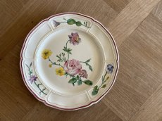 画像24: HBCM VP ヴーヴペランシリーズ 花リム 花柄 デザートプレート 22.7cm ＃1 [202506−82] (24)
