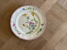 画像20: HBCM VP ヴーヴペランシリーズ 花リム 花柄 デザートプレート 22.5cm ＃2 [202506−83] (20)