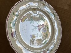 画像5: HBCM VP ヴーヴペランシリーズ 花リム 花柄 低いコンポティエ 22.5cm ＃1 [202506−84] (5)
