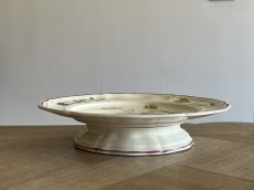 画像13: HBCM VP ヴーヴペランシリーズ 花リム 花柄 低いコンポティエ 22.5cm ＃1 [202506−84] (13)