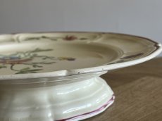 画像15: HBCM VP ヴーヴペランシリーズ 花リム 花柄 低いコンポティエ 22.5cm ＃1 [202506−84] (15)