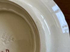 画像17: HBCM VP ヴーヴペランシリーズ 花リム 花柄 低いコンポティエ 22.5cm ＃1 [202506−84] (17)
