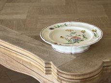 画像19: HBCM VP ヴーヴペランシリーズ 花リム 花柄 低いコンポティエ 22.5cm ＃1 [202506−84] (19)