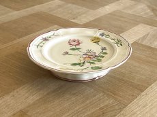 画像1: HBCM VP ヴーヴペランシリーズ 花リム 花柄 低いコンポティエ 22.3cm ＃2 [202506−85] (1)