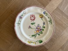 画像2: HBCM VP ヴーヴペランシリーズ 花リム 花柄 低いコンポティエ 22.3cm ＃2 [202506−85] (2)