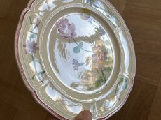 画像6: HBCM VP ヴーヴペランシリーズ 花リム 花柄 低いコンポティエ 22.3cm ＃2 [202506−85] (6)