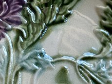 画像10: バルボティーヌ パープルのお花 デザートプレート [202506−35] (10)