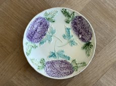 画像1: バルボティーヌ 紫陽花風のお花 デザートプレート [202506−37] (1)