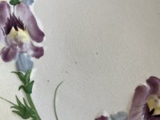 画像11: バルボティーヌ ショワジールロワ アイリスのお花レリーフ プレート #1 [202506−38] (11)
