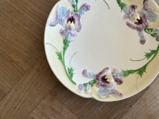 画像3: バルボティーヌ ショワジールロワ アイリスのお花レリーフ プレート #2 [202506−39] (3)