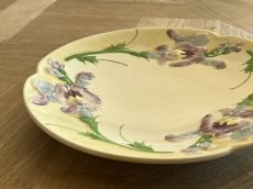 画像16: バルボティーヌ ショワジールロワ アイリスのお花レリーフ プレート #2 [202506−39] (16)