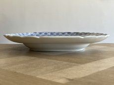 画像11: ボルドー窯  タピスリー柄 大型プレート 46x36cm [202506−53] (11)