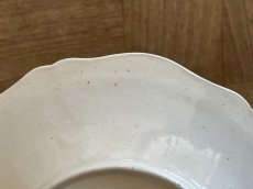 画像16: ボルドー窯  孔雀 鳥 ブルー柄のソーサー 小皿 #1 [202506−54] (16)