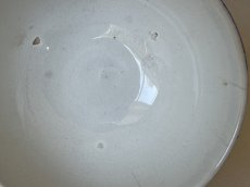 画像6: カフェオレボウル ボルドー窯 さくらんぼとかたつむり柄 口径12.8cm〖202503-08〗 (6)