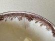 画像7: カフェオレボウル ボッホフレール お花柄 茶系 口径8.9cm〖202503-10〗 (7)
