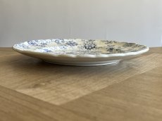 画像11: ボルドー窯  珍しいタピスリー柄 デザートプレート #2 [202506−57] (11)