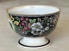 画像4: カフェオレボウル クレイユエモントロー 大きめのボウル お花、狩人と犬 口径16cm〖202503-13〗 (4)