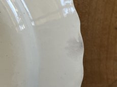 画像19:  クリームウェア ブルー フェザリム プレート[202506−58] (19)