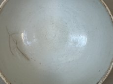 画像6: カフェオレボウル クレイユエモントロー 大きめのボウル お花、狩人と犬 口径16cm〖202503-13〗 (6)