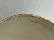 画像12: カフェオレボウル クレイユエモントロー 大きめのボウル お花、狩人と犬 口径16cm〖202503-13〗 (12)