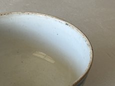 画像19: カフェオレボウル クレイユエモントロー 大きめのボウル お花、狩人と犬 口径16cm〖202503-13〗 (19)