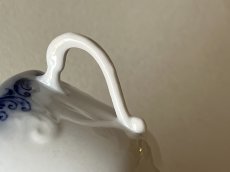 画像11: ブルートランスファー パンジー柄 デジュネ カップ＆ソーサー ＃2〖202503-35〗 (11)