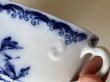 画像16: ブルートランスファー パンジー柄 デジュネ カップ＆ソーサー ＃2〖202503-35〗 (16)