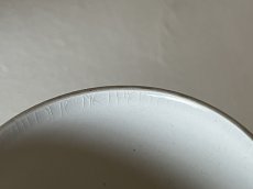 画像17: カフェオレボウル クレイユエモントロー プチボル グリーン お花のスワッグ柄 Aランク〖202503-36〗 (17)