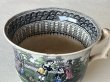 画像9: アンティーク  グリザイユに色付けされた ショコラカップ 口径11cm〖202503-45〗 (9)