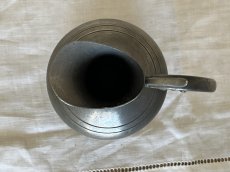 画像6: フランスヴィンテージ ピューター クレミエ 小さなピシェ H17.2cm [202507-12]     (6)