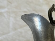画像10: フランスヴィンテージ ピューター クレミエ 小さなピシェ H17.2cm [202507-12]     (10)