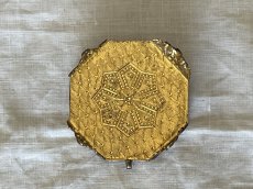画像8: フランスアンティーク ベベル  面取りガラス オクトゴナル ジュエリーボックス [202507-13]     (8)