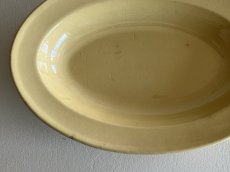 画像3: ☆ギャルリーイデコ☆ APT アプト窯 黄釉 オーバルプレート 30cm〖202410−008〗 (3)