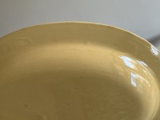 画像7: ☆ギャルリーイデコ☆ APT アプト窯 黄釉 オーバルプレート 30cm〖202410−008〗 (7)