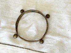 画像17: フランスアンティーク ベベル  面取りガラス 円すい リボンガーランド ボンボニエール [202507-15]     (17)