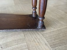 画像20: フランスアンティーク ナポレオン3世 焦げ茶のシェルフ 高さ70cm[202507-18] (20)