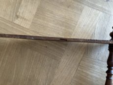画像22: フランスアンティーク ナポレオン3世 焦げ茶のシェルフ 高さ70cm[202507-18] (22)