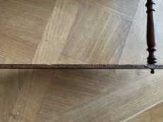 画像25: フランスアンティーク ナポレオン3世 焦げ茶のシェルフ 高さ70cm[202507-18] (25)
