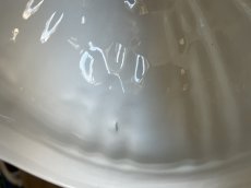 画像6: イタリア モダンセラミック オーバル テリーヌ 白いスーピエール [202507-20] (6)