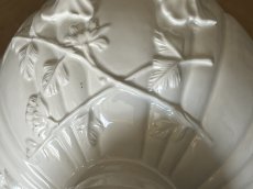 画像10: イタリア モダンセラミック オーバル テリーヌ 白いスーピエール [202507-20] (10)