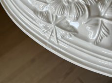 画像19: イタリア モダンセラミック オーバル テリーヌ 白いスーピエール [202507-20] (19)