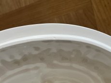 画像22: イタリア モダンセラミック オーバル テリーヌ 白いスーピエール [202507-20] (22)